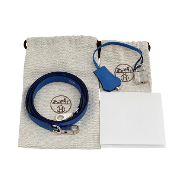 HERMES エルメス ボリード1923 25 エプソン ブルーフランスx