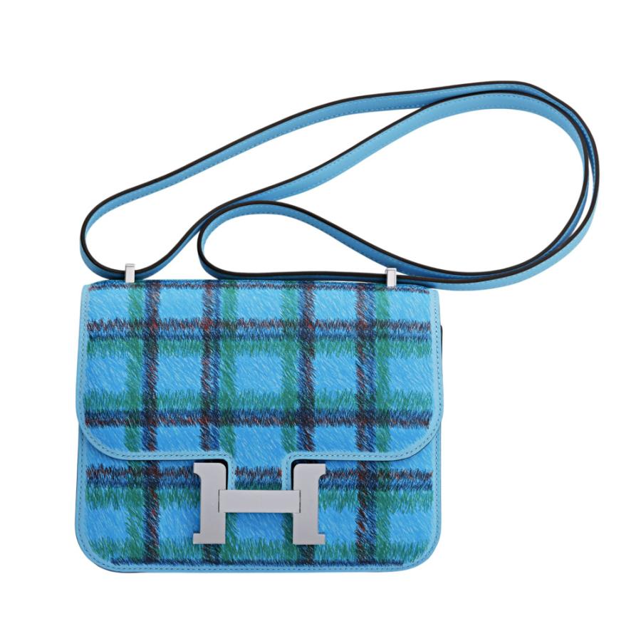 HERMES（エルメス） コンスタンス ミニ タータンチェック スイフト