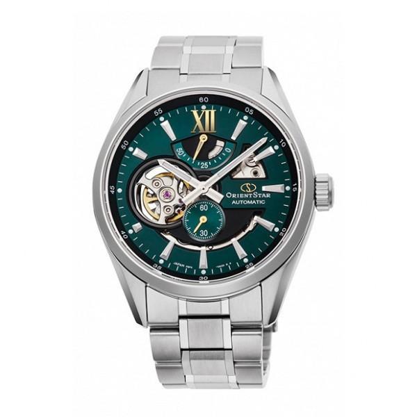 格安販売の オリエントスター ORIENT STAR モダンスケルトン RK-AV0114E グリーン文字盤 新品 腕時計 メンズ 腕時計