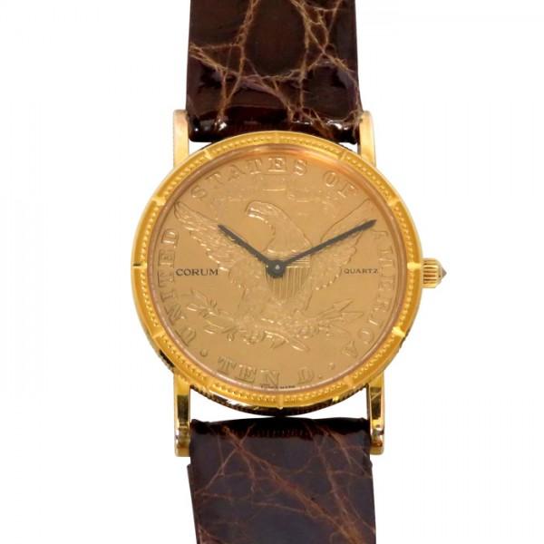 コルム CORUM コインウォッチ ゴールド文字盤 アンティーク 腕時計 メンズ :W140967:ジェムキャッスルゆきざき - 通販