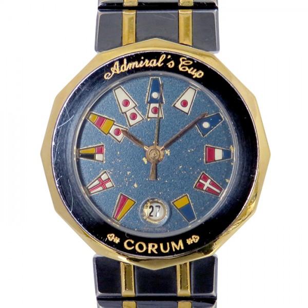 腕時計 コルム CORUM アドミラルズカップ 39.610.31V52 ネイビー文字盤 ...