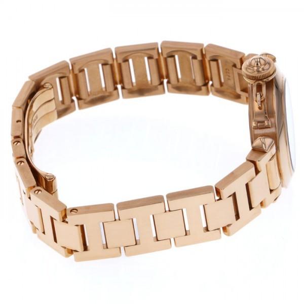 カルティエ Cartier ミスパシャ WJ124016 シルバー K18PG クオーツ レディース 腕時計 Cartier - カルティエ Cartier ミスパシャ WJ124016 シルバー K18PG