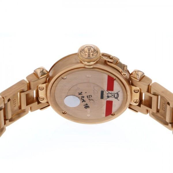 カルティエ Cartier ミスパシャ WJ124016 シルバー K18PG クオーツ レディース 腕時計 Cartier - カルティエ Cartier ミスパシャ WJ124016 シルバー K18PG