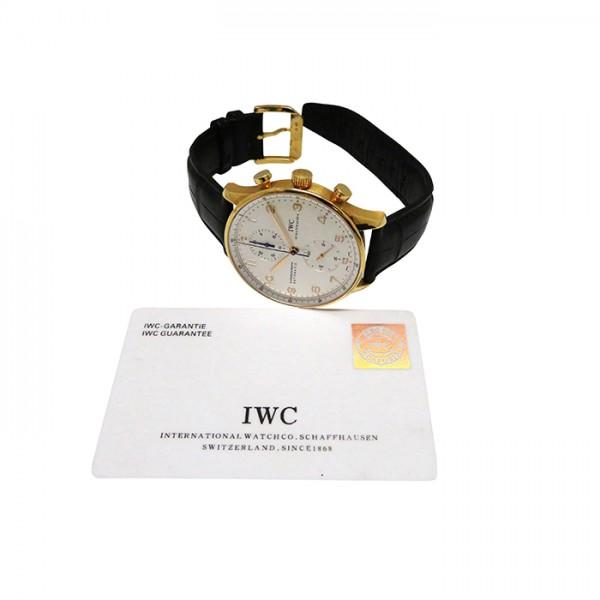 IWC ポルトギーゼ クロノグラフ 【生産終了モデル】 IW371402 シルバー文字盤 中古 腕時計 メンズ｜gc-yukizaki｜05