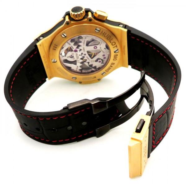 ビッグバン ウブロ HUBLOT トゥールビヨン ベゼルバケットダイヤ
