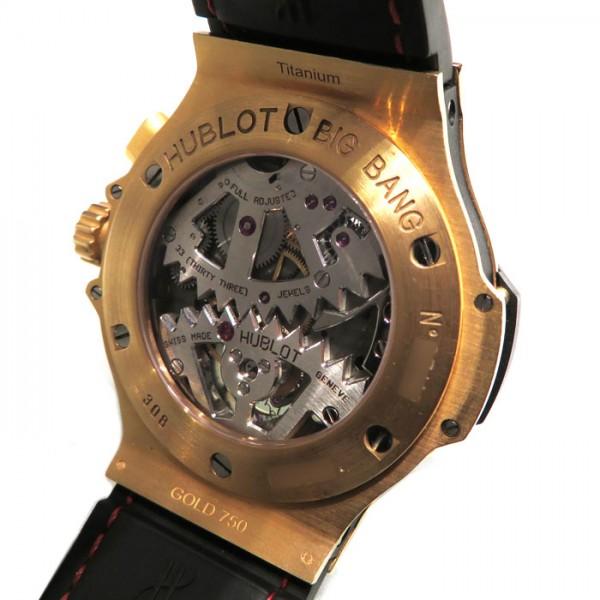 ビッグバン ウブロ HUBLOT トゥールビヨン ベゼルバケットダイヤ
