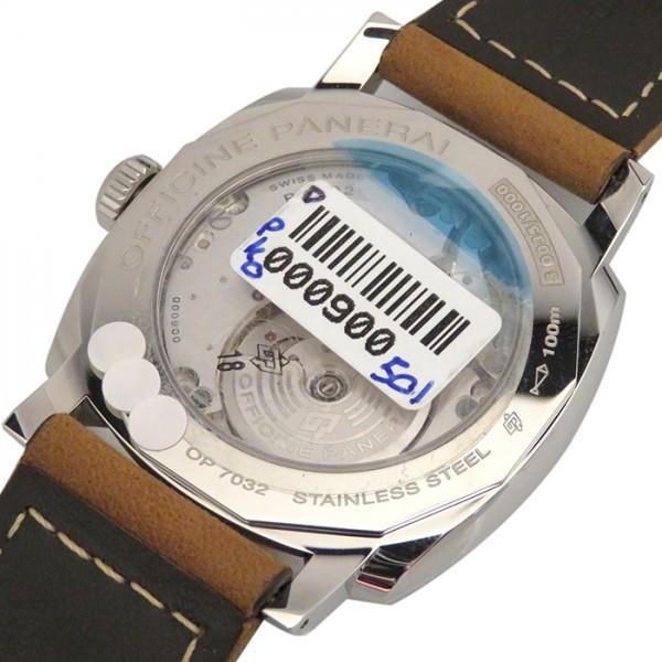 パネライ PANERAI ラジオミール 1940 3デイズ GMT パワーリザーブ オートマティック アッチャイオ PAM00658 ブラック文字盤 新品 腕時計 メンズ｜gc-yukizaki｜04
