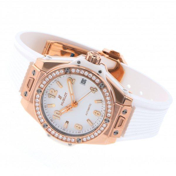 ビッグバン ウブロ HUBLOT ワンクリック キングゴールド ホワイト