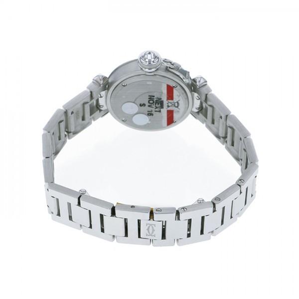 中古 カルティエ CARTIER WJ124012 シルバー レディース 腕時計 カルティエ CARTIER ミスパシャ ダイヤベゼル WJ124012 中古