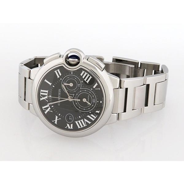 日本最級 Cartier カルティエ バロンブルー メンズ 腕時計 中古 ブラック文字盤 W クロノグラフ メンズ腕時計 Meorboston Org