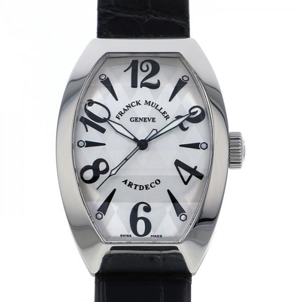 フランク・ミュラー FRANCK MULLER アールデコ アール デコ 11000HSCARTDECO シルバー文字盤 中古 腕時計 メンズ