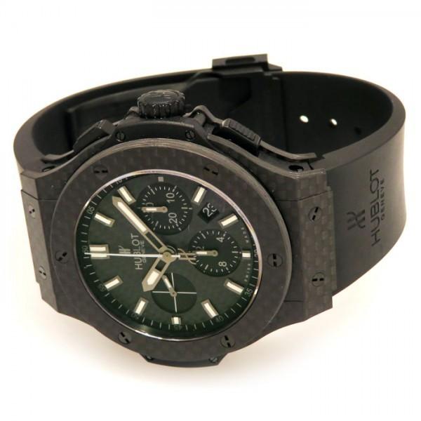 ビッグバン ウブロ HUBLOT オールカーボン 301.QX.1724.RX ブラック
