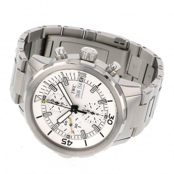 IWC SCHAFFHAUSEN アクアタイマー クロノグラフ IW376802 シルバー文字