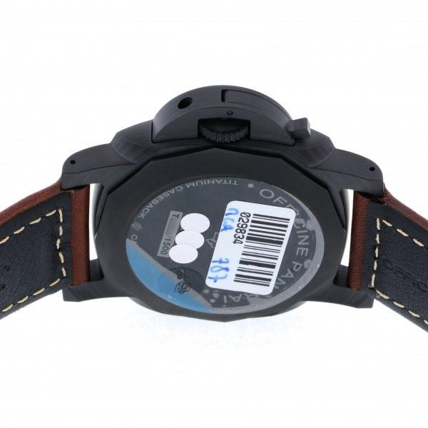 パネライ PANERAI ルミノール1950 カーボテック 3デイズ オートマティック PAM00661 ブラック文字盤 新品 腕時計 メンズ｜gc-yukizaki｜04
