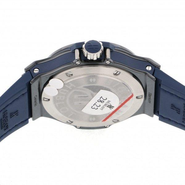 ウブロ　ビッグバン 361.CM.7170.LR.1204 クォーツ ダイヤ時計 ビッグバン ウブロ HUBLOT セラミック ブルー ダイヤモンド 361.CM