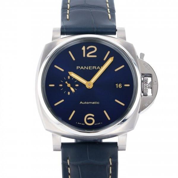 パネライ PANERAI ルミノール ドゥエ 42mm PAM00927 ブルー文字盤 新品 腕時計 メンズ