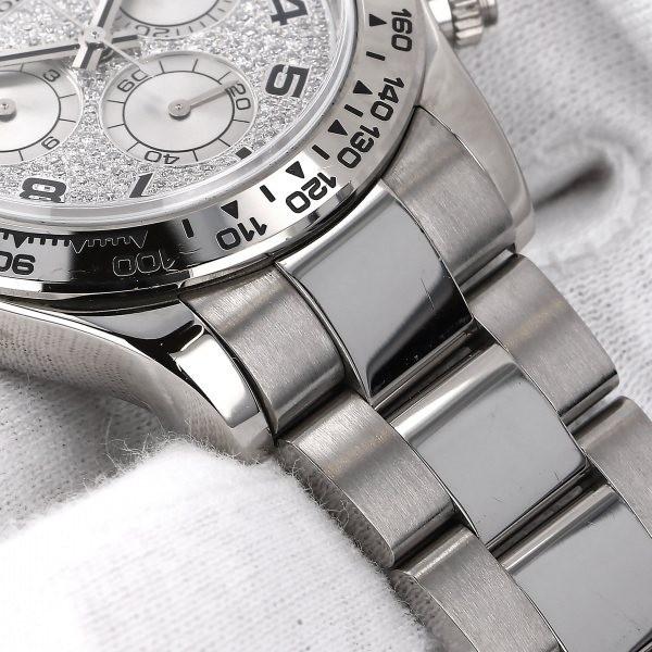 ロレックス ROLEX デイトナ 116509ZEA 全面ダイヤ文字盤 中古 腕時計 