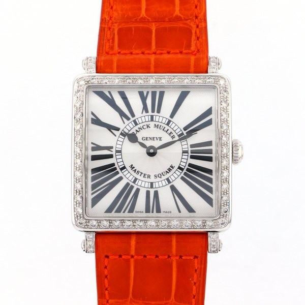 フランク・ミュラー FRANCK MULLER マスタースクエア ベゼルダイヤ 6002MBQZRD1RAC シルバー文字盤 新品 腕時計 レディース マスタースクエア[6002MQZ] Master Square | フランク ミュラー
