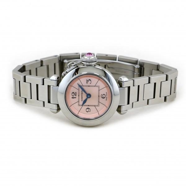 カルティエ Cartier パシャ ミスパシャ W3140008 ピンク文字盤 中古 腕時計 レディース :W199349:ジェムキャッスルゆきざき  - 通販 - Yahoo!ショッピング