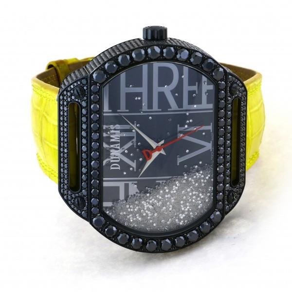 ランキングや新製品 デュナミス Dunamis メンズ 腕時計 中古 ブラック文字盤 He B14 ヘラクレス メンズ腕時計