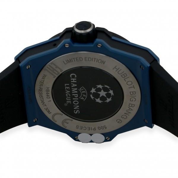 ウブロ Hublot ビッグバン Uefa チャンピオンズリーグ 440 Ex 1100 Rx Ucl ブルー文字盤 新品 腕時計 メンズ W3968 ジェムキャッスルゆきざき 通販 Yahoo ショッピング