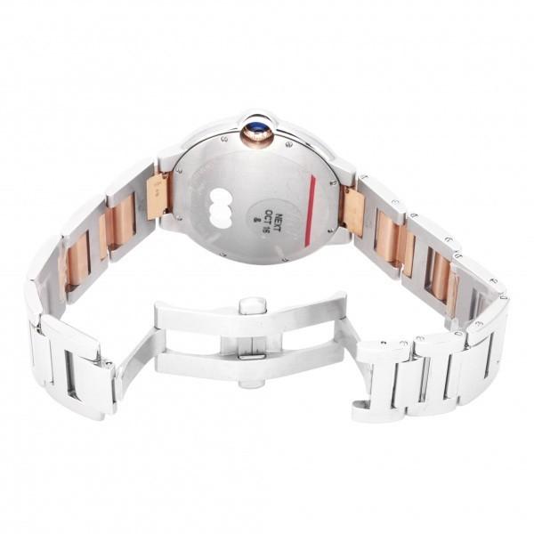 【ジャンク】　Cartier バロンブルー テーブルクロック置時計 シルバー BALLON BLEU DE CARTIER カルティエ Cartier バロンブルー W6920095