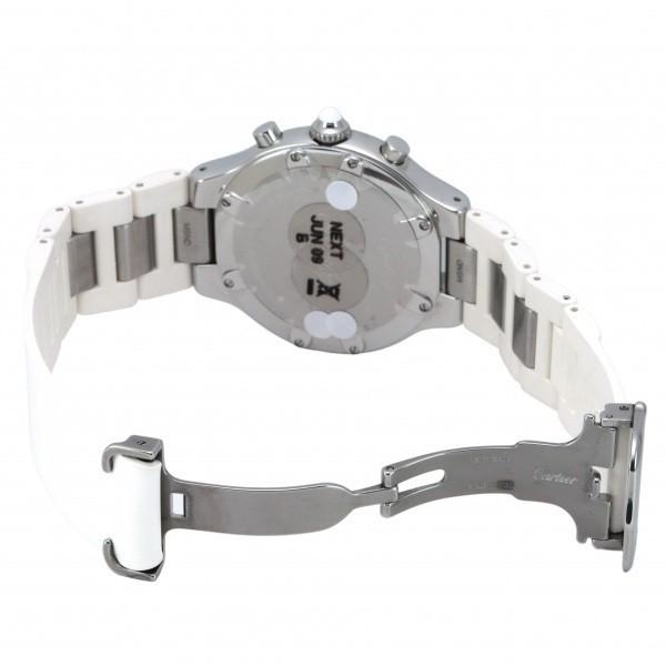 Cartier カルティエ マスト21 クロノスカフ W10184U2 ホワイト Cartier カルティエ マスト21 クロノスカフ W10184U2 ホワイト