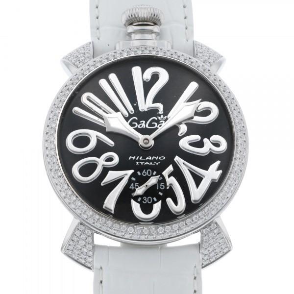 １着でも送料無料 ガガミラノ メンズ 腕時計 中古 ブラック文字盤 5010 1d4 マヌアーレ Milano Gaga メンズ腕時計 Eventsatrefinery Com