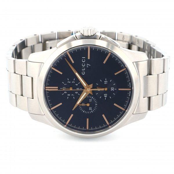 GUCCI（グッチ） GUCCI Gタイムレス YA126272 ブラック文字盤 新品