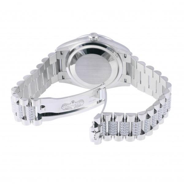 ROLEX ロレックス デイデイト 文字盤 ダイヤインデックス メンズ デイデイト ロレックス ROLEX 36 レインボーインデックス ベゼル