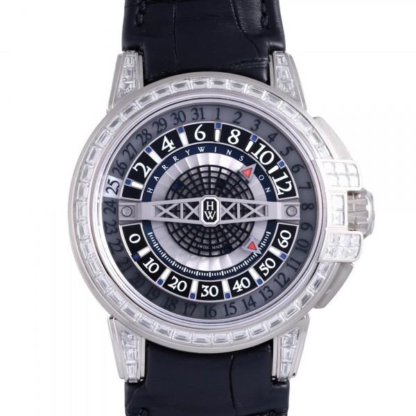 ハリー・ウィンストン HARRY WINSTON オーシャン レトログラード オートマティック 42mm 世界限定20本 OCEAHR42WW001 シルバー文字盤 新品 腕時計 メンズ 腕時計