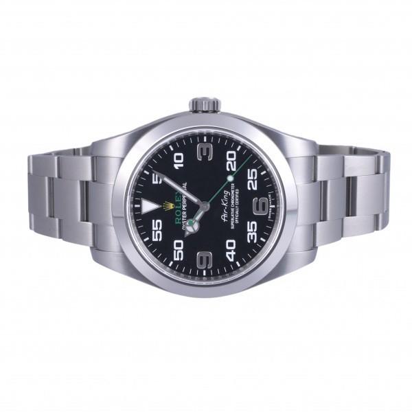 エアキング ロレックス ROLEX 116900 ブラック文字盤 中古 腕時計
