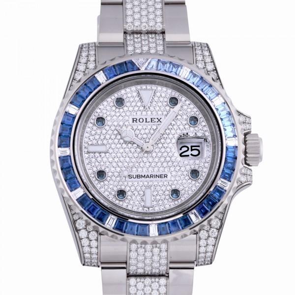 ロレックス ROLEX サブマリーナー デイト 116659SABR ダイヤ/シルバー/8PS文字盤 中古 腕時計 メンズ