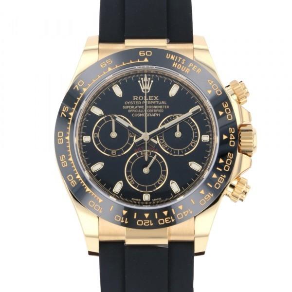 休日限定 ロレックス ROLEX メンズ 腕時計 未使用 ブラック文字盤 116518LN デイトナ 腕時計