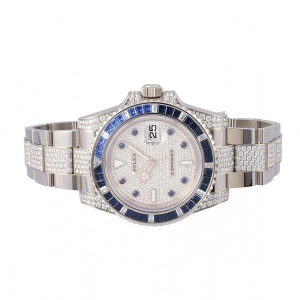 サブマリーナー ロレックス ROLEX デイト 116659SABR ダイヤ/シルバー