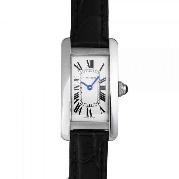 カルティエ Cartier タンク アメリカン SM WSTA0043 シルバー文字盤 新品 腕時計 レディース｜gc-yukizaki