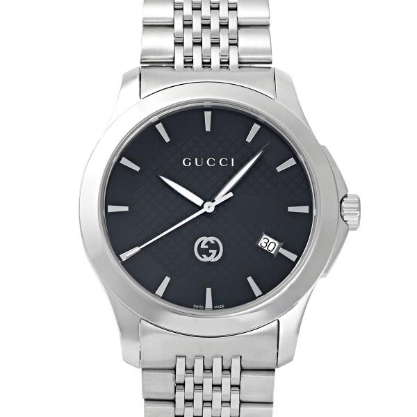 GUCCI（グッチ） GUCCI Gタイムレス YA1264106 ブラック文字盤 新品
