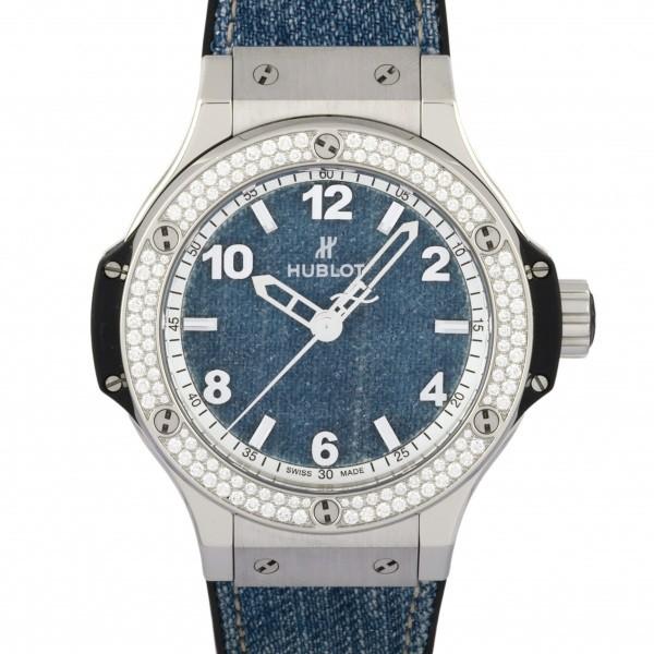エッセンシャルコンフォート ウブロ Hublot ビッグバン ジーンズ ダイヤモンド 日本限定 361 Sx 2710 Nr 1104 Jeans ブルー文字盤 腕時計 レディース Fmfm Com Mx