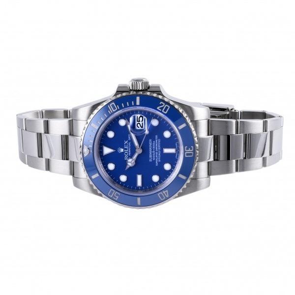 サブマリーナー ロレックス ROLEX デイト 116619LB ブルー/ドット文字