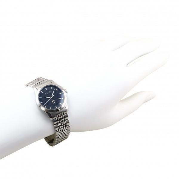 GUCCI（グッチ） GUCCI Gタイムレス YA1265006 ブラック文字盤 新品