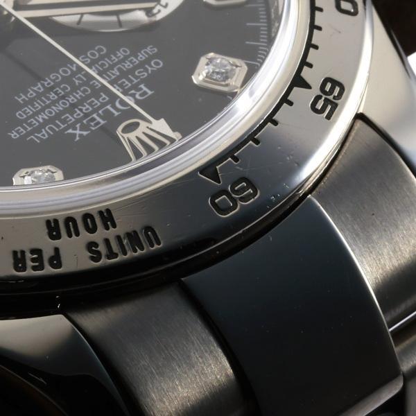 ロレックス ROLEX デイトナ コスモグラフ 116509G ブラック文字盤 中古 腕時計 メンズ