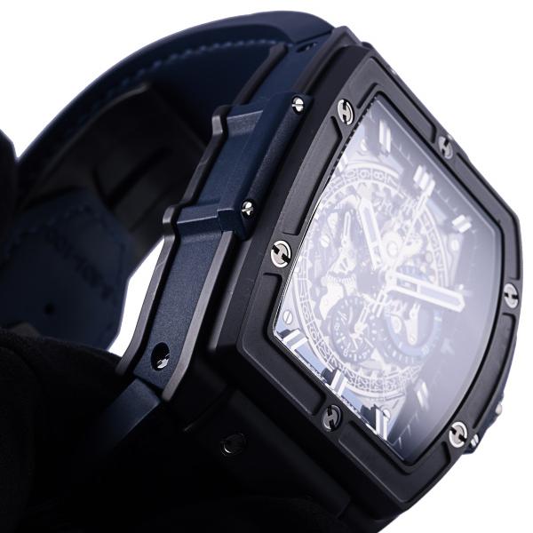 ウブロ HUBLOT スピリット・オブ・ビッグバン セラミック ブルー 601.CI.7170.LR シルバー文字盤 中古 腕時計 メンズ｜gc-yukizaki｜09