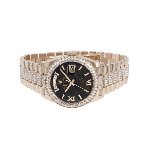 ROLEX ロレックス デイデイト 文字盤 ダイヤインデックス メンズ デイデイト ロレックス ROLEX 36 レインボーインデックス ベゼル