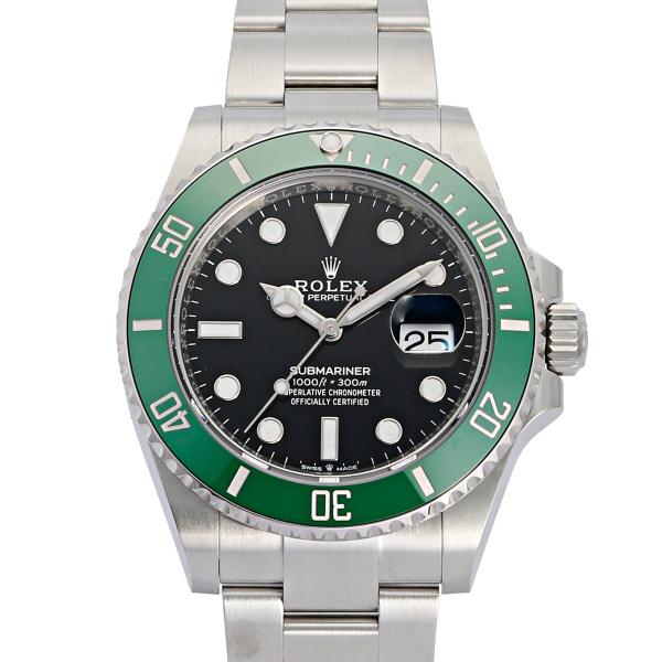 サブマリーナー ロレックス ROLEX デイト 126610LV ブラック/ドット文字盤 中古 腕時計 メンズ : ジェムキャッスルゆきざき ...