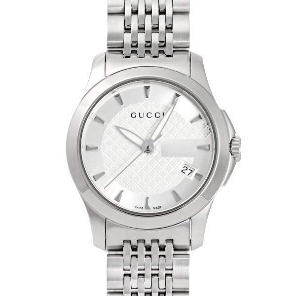 グッチ Gタイムレス 時計 YA126501 GUCCI グッチ Gタイムレス YA126501 シルバー文字盤 新品 腕時計
