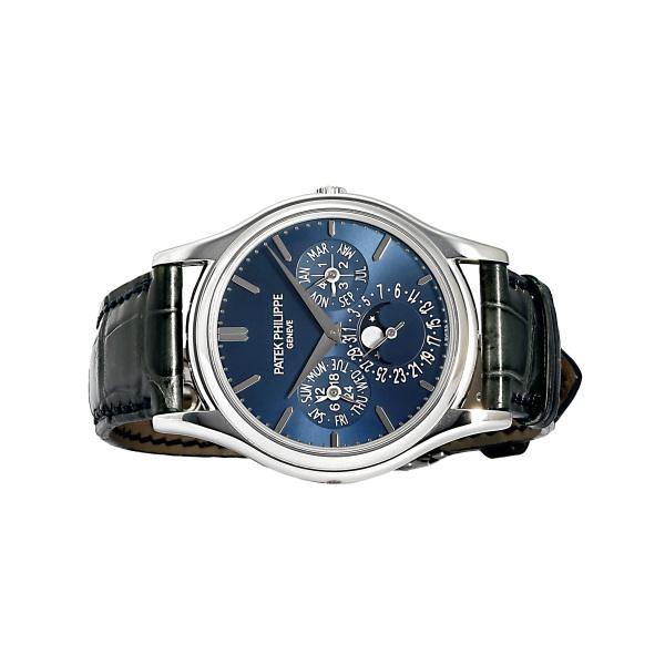 パテック・フィリップ PATEK PHILIPPE グランドコンプリケーション パーペチュアル カレンダー 5140P-001 ブルー文字盤 中古 腕時計 メンズ｜gc-yukizaki｜02