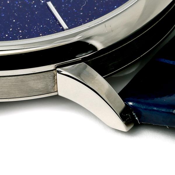 ランゲゾーネ A.LANGE SOHNE サクソニア フラッハ LS2053AX ブティック限定 205.086 ブルー文字盤 中古 腕時計 メンズ｜gc-yukizaki｜06