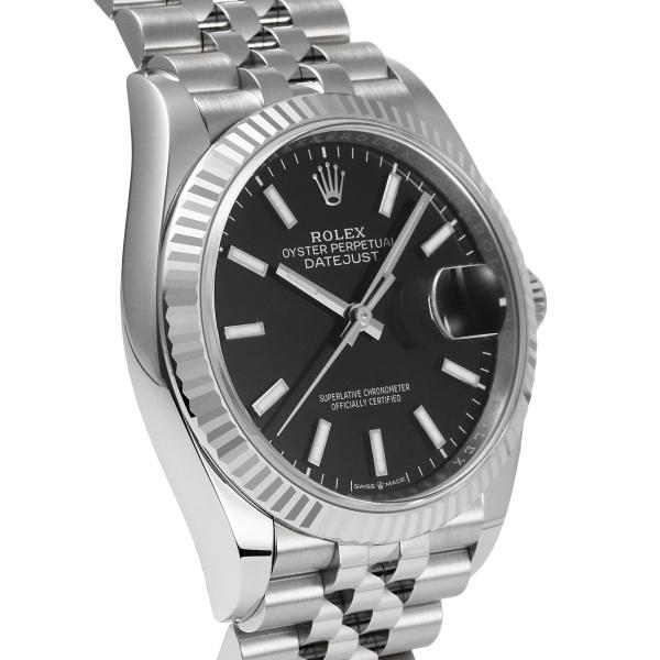 ロレックス ROLEX デイトジャスト 36 126234 ブライトブラック文字盤 新品 腕時計 メンズ｜gc-yukizaki｜02