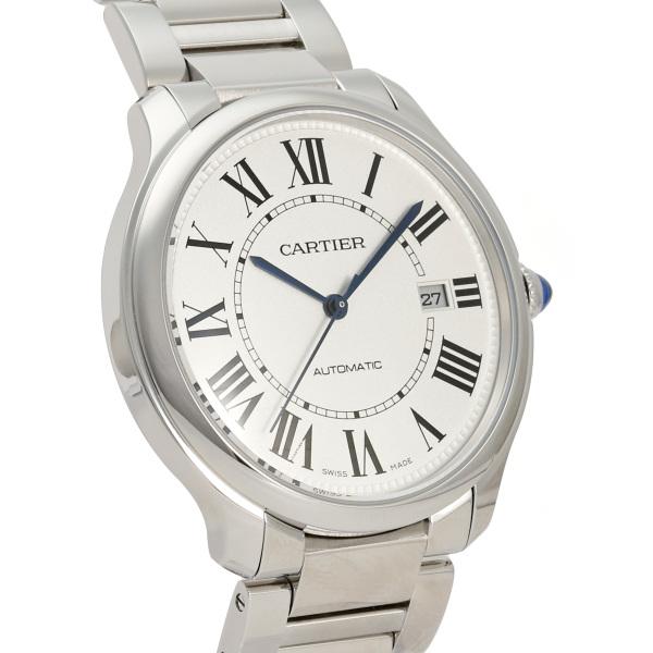 カルティエ Cartier ロンドマスト ドゥ WSRN0035 シルバー文字盤 中古 腕時計 メンズ｜gc-yukizaki｜02