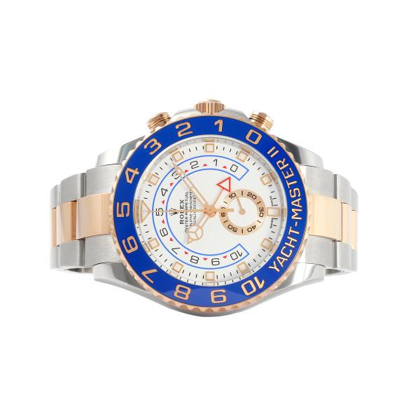 ロレックス ROLEX ヨットマスターII 116681 ホワイト/ベンツ針文字盤 新品 腕時計 メンズ｜gc-yukizaki｜02